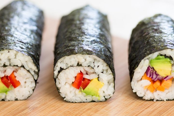 Vejetaryen Sushi Tarifi
